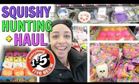 FIVE AND BELOW! SQUISHY HUNTING VLOG AND HAUL! I WASN'T EXPECTING IT!