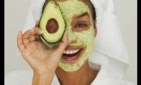 DIY Oil free avocado face mask