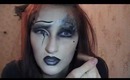 Dark clown Halloween look / make-up 2011