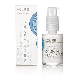 Acure Organics radical resurfacing facial lotion: lemon probiotic + 1% chlorella growth factor