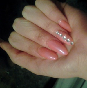 LOVE my nails a very close friend did for me #stilettonails