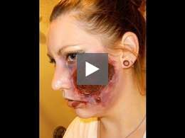 Zombie Makeup Looks: Oozing Wounds: How to Make the Perfect Zombie Prosthetic
