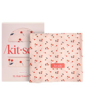 Kitsch Extra Large Hair Towel Wrap Cherry Print