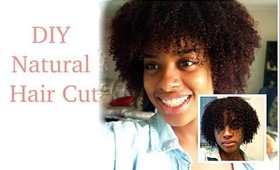 DIY Natural Hair Shape Up& Cut