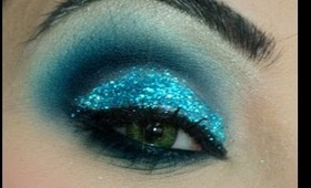 Glitterati Blue Smokey Eyes