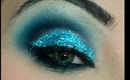 Glitterati Blue Smokey Eyes