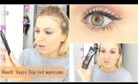 BENEFIT THEY'RE REAL PUSH UP LINER FIRST IMPRESSIONS | LoveFromDanica