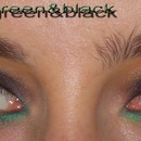 Smoky Eye_green&black