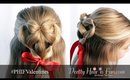 How To: Elastic Braid Heart: Valentine's Hairstyle | Pretty Hair is Fun