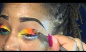 Makeup Tutorial: Rainbow Eyes