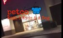 Petco with Three Kids and a Dog