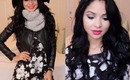 Get Ready With Me |Neutral Eyes, Pink Lips & Sweet Outfit ♡