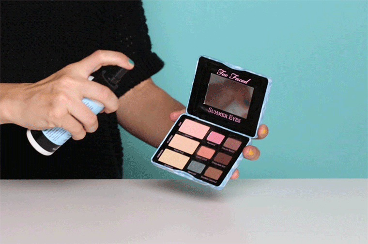 How to clean your makeup: eye shadows, blush and bronzers
