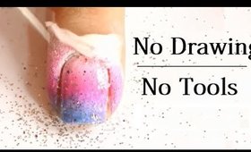 Ombre Nail Art for Beginners || SuperWowStyle (No Tools Nail Art)
