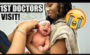 NEWBORN BABY'S FIRST DOCTOR VISIT! | M&G FAMILY VLOG
