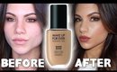 NEW MAKEUP FOR EVER Water Blend Foundation | First Impressions Review & Demo