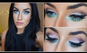 Aqua Blue Makeup Tutorial