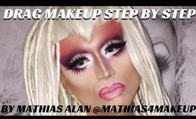 FLAWLESS DRAG FANTASY MAKEUP TUTORIAL BTS QUEEN MAGAZINE - mathias4makeup