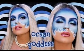 OCEAN Goddess Halloween Makeup