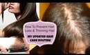How To Prevent Hair Loss & Thinning Hair - Updated Hair Care Routine