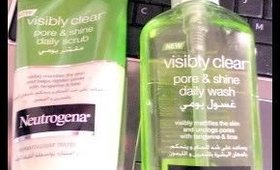 Review: NEUTROGENA Visibly Clear Pore & Shine daily wash l Clare Elise