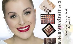 💄 KUFER WIZAŻYSTY cz. 3 💄 Neutralne palety cieni do powiek