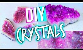 DIY Room Decorations: Tumblr Inspired Crystals!