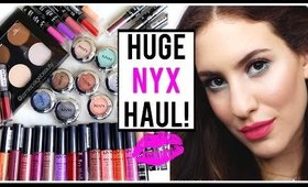 HUGE NYX HAUL Ft. NEW Spring 2015 Collection ♡ JamiePaigeBeauty