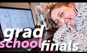 Getting through finals: Being Productive + Getting things done! Vlogmas Day 8