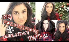 Voluminous Holiday Hair