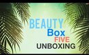 Beauty Box five UNBOXING!