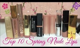 Top 10 Spring Nude Lips