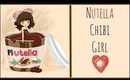 The Food Chibi Series - Nutella Girl (Speed Drawing)