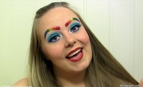 My Little Pony series: Rainbow Dash Makeup Tutorial