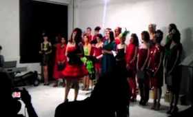 Lady Zombie performs "O Holy Night" (12.19.11)