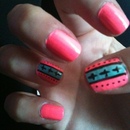tribal and neon