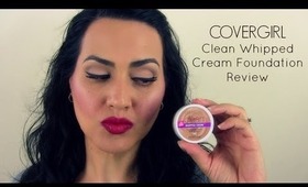 NEW Covergirl Clean Whipped Cream Foundation Review