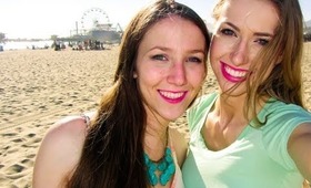 LA & IMATS VLOG! Beach, Shopping & IMATS!