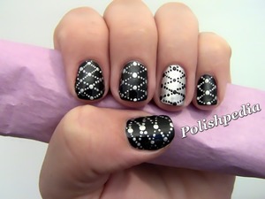 I really really really love how this design turned out.  It is now one of my favorite!

Watch The Tutorial @ http://www.polishpedia.com/lattice-nail-art.html