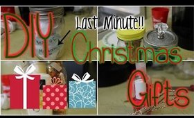 DIY Last Minute Christmas Gifts