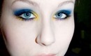 Tutorial: GDE Blue and Yellow Smokey Eye