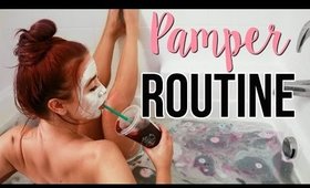 PAMPER ROUTINE | At Home Spa & Relaxation Day