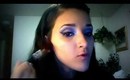 Burgundy/Black Smoky Eye Makeup tutorial with allechant mineral cosmetics!