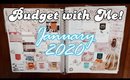 BUDGET WITH ME! | January 2020 | THIS MONTH WAS A MESS! | Erin Condren Deluxe | Debt Avalanche