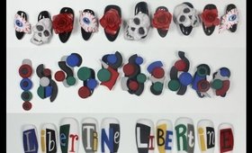 Libertine Fall 2015 Nail Art- NTNA Finals