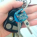 My glitter car keys:)