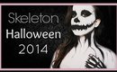 Skeleton Girl - Body Painting - Halloween 2014 #1
