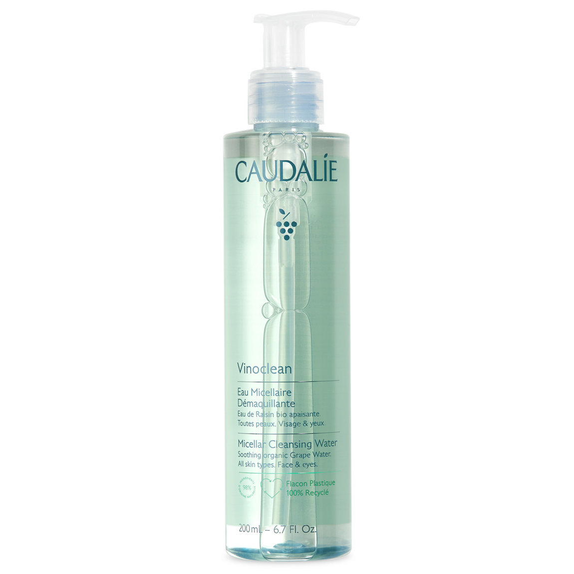 Caudalie Vinoclean Micellar Cleansing Water 200 ml | Beautylish