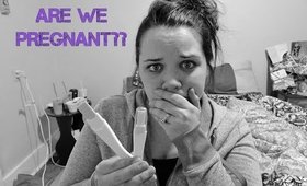 Are we PREGNANT?! | HUSBANDS REACTION