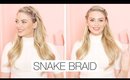 Snake Braid with Hair Extensions l Milk + Blush